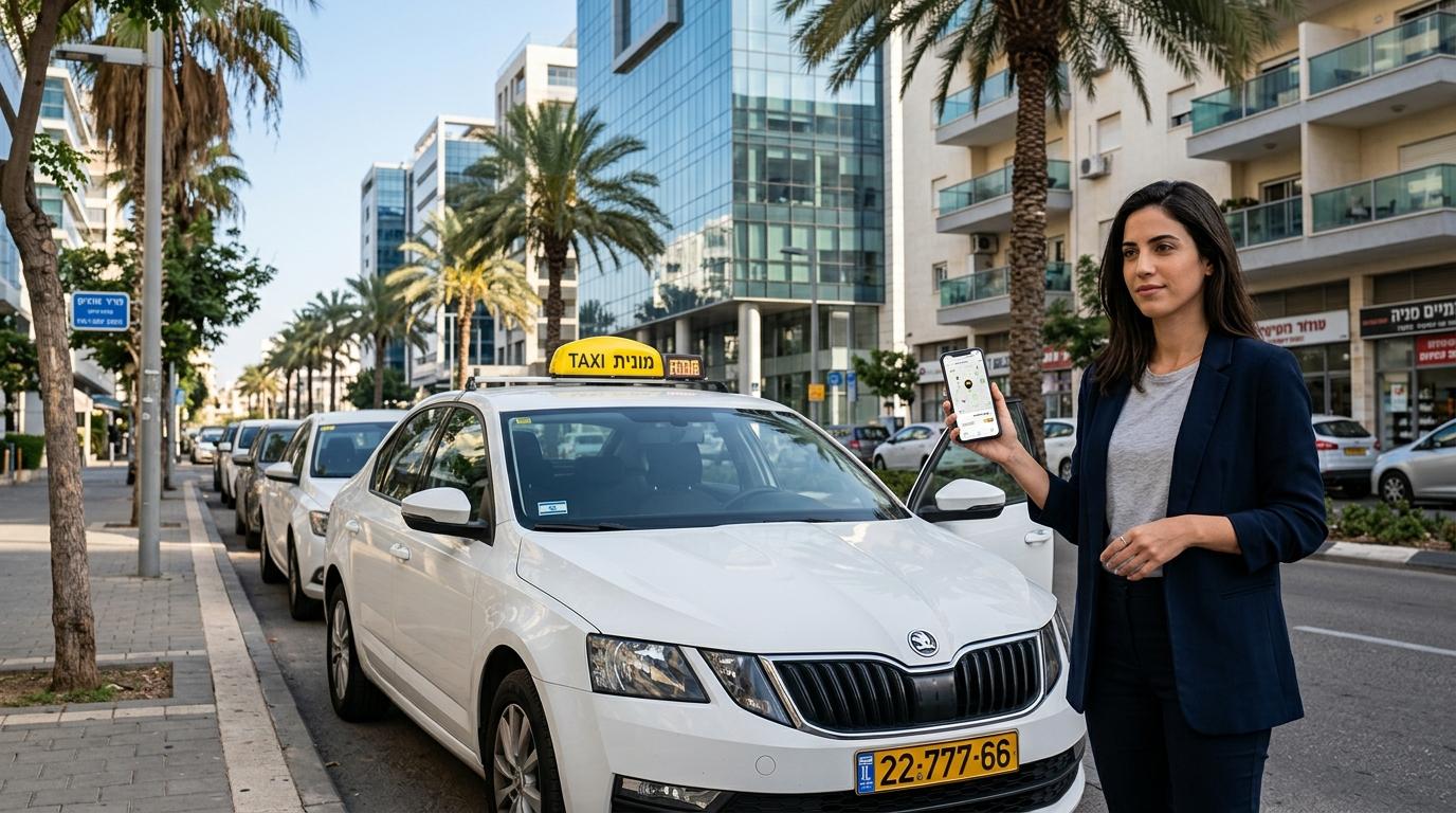 הדרך להזמין מונית משתנה: כך הטכנולוגיה מעצבת מחדש את חוויית הנסיעה בישראל