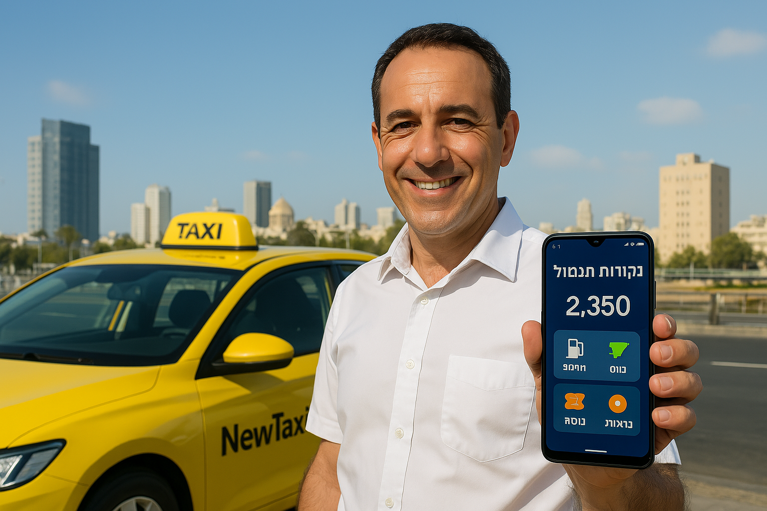 תוכנית תמריצים חדשה לנהגי NewTaxi