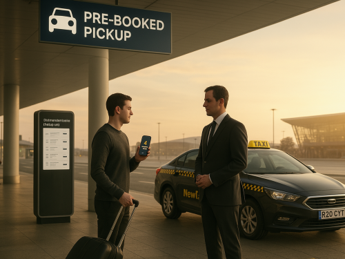 הזמנת מונית מראש לשדה התעופה – השירות החדש של NewTaxi