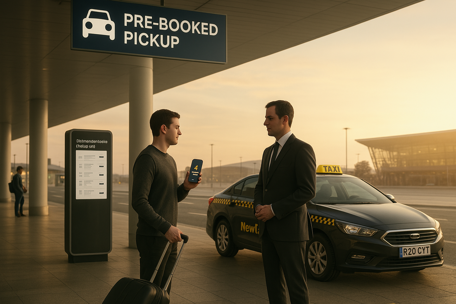 הזמנת מונית מראש לשדה התעופה – השירות החדש של NewTaxi