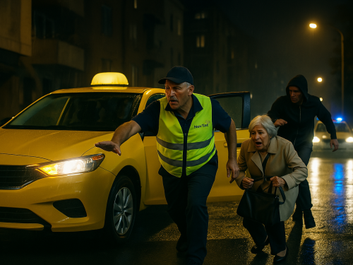 "גיבור על ההגה": נהג מונית מ-NewTaxi מנע שוד של נוסעת מבוגרת