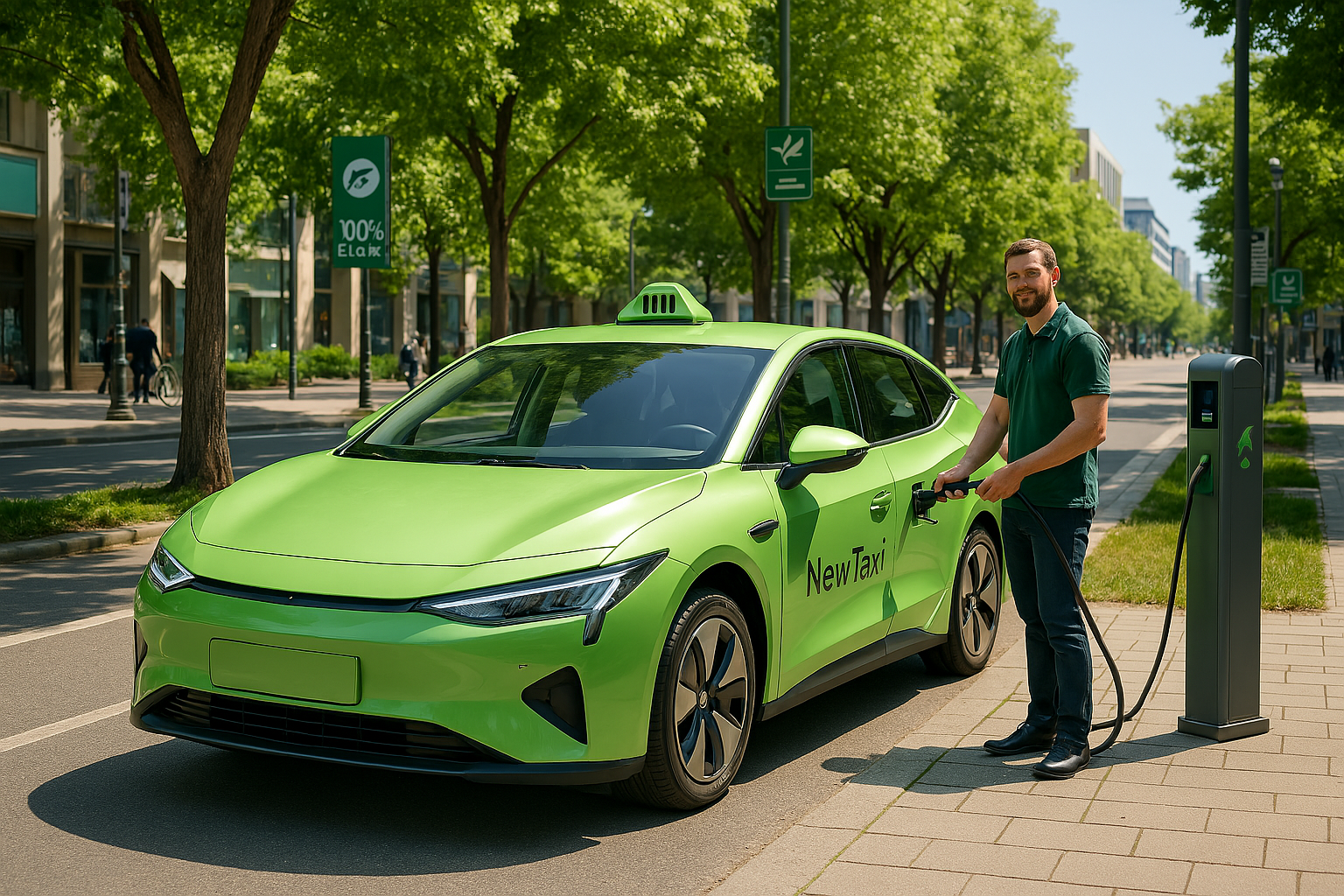 חדש מ-NewTaxi: שירות הסעות ושילוח ידידותי לסביבה באמצעות רכבים חשמליים