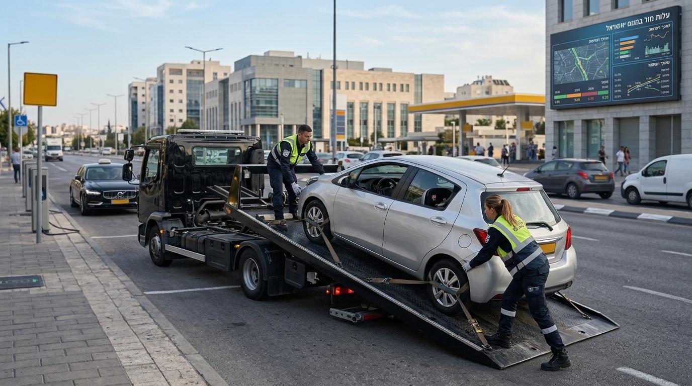 ישראל על הכביש: עומסי התנועה מציבים אתגר מתמשך לנוסעים, לנהגים ולשירותי המוניות